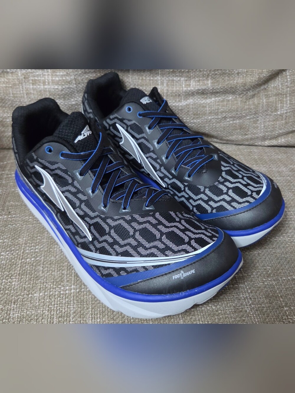 Altra Torin IQ Smart Running Shoes Men's Size 11.5 Black Blue AFM1737Q-4